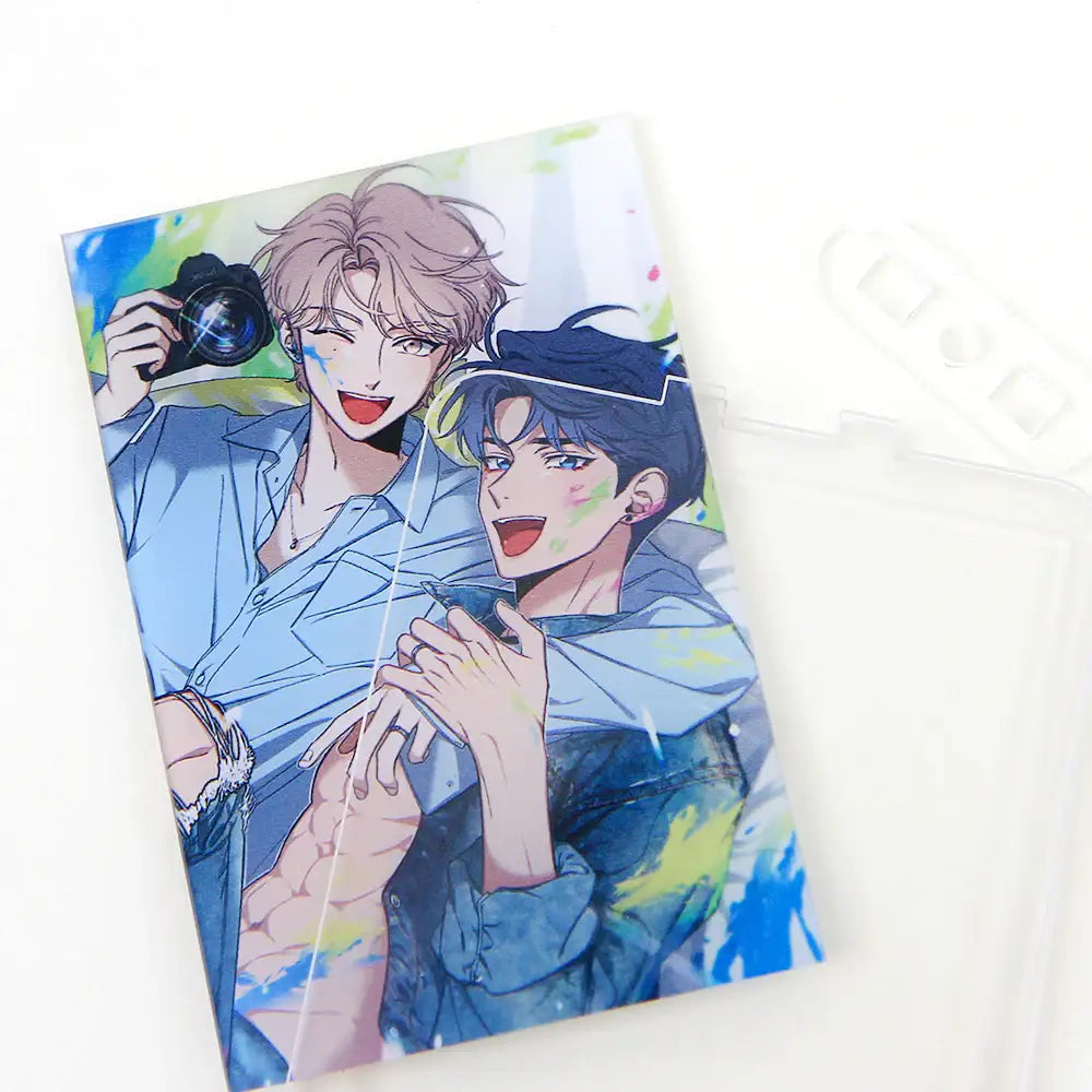 Sketch - Rotating Photo Holder Acrylic Stand - Sketch - Acrylic Stand - Harumio