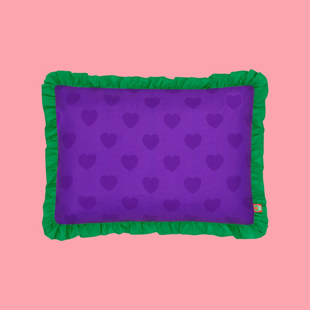 Wiggle Wiggle - Cooling Pillowcase (Lucky Puppy Purple)