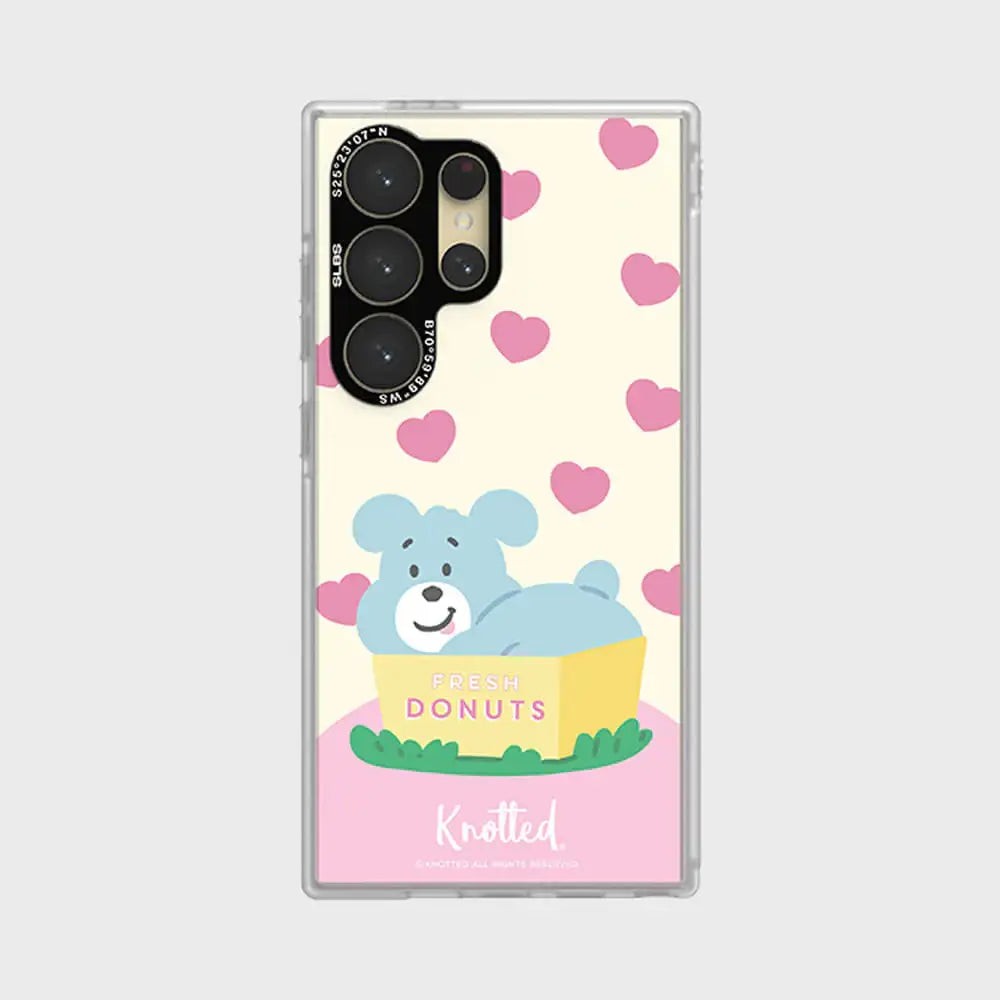 SLBS - Knotted Dough Puppy Impression Case (Galaxy S24 Series) - SLBS - Home & Living, Accessories - Harumio