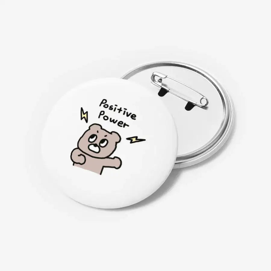Song Song - Positive Power Pin Button - Marpple Shop - Pin Button - Harumio