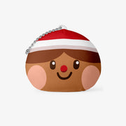 Cookie Run : Tower of Adventure - Santa Coco Manju Doll Keychain - Marpple Shop - Doll Keychain - Harumio