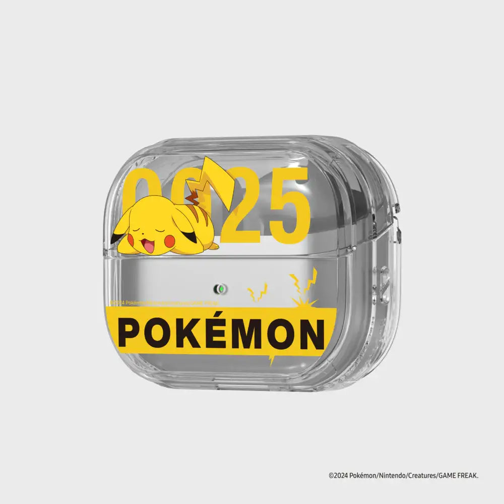 SLBS - Pokemon Pikachu Clear Cover (Galaxy Buds3 Pro) - SLBS - Buds Case - Harumio