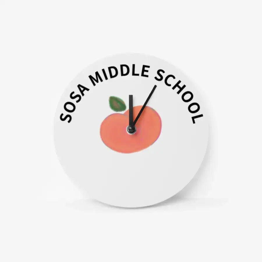 Thetablesetter - Sosa Middle School Clock - Marpple Shop - Clock - Harumio