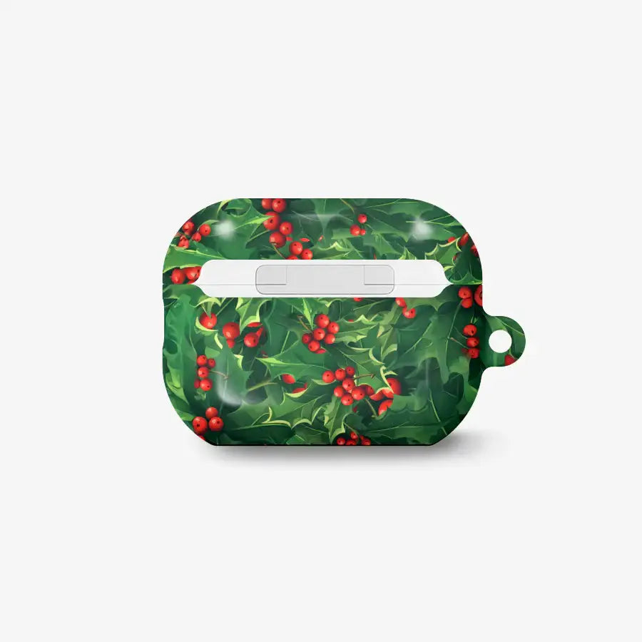 Royamchoco97 - Christmas Holly Leaf Airpod Pro 2 Hard Case - Marpple Shop - AirPods Pro Case - Harumio