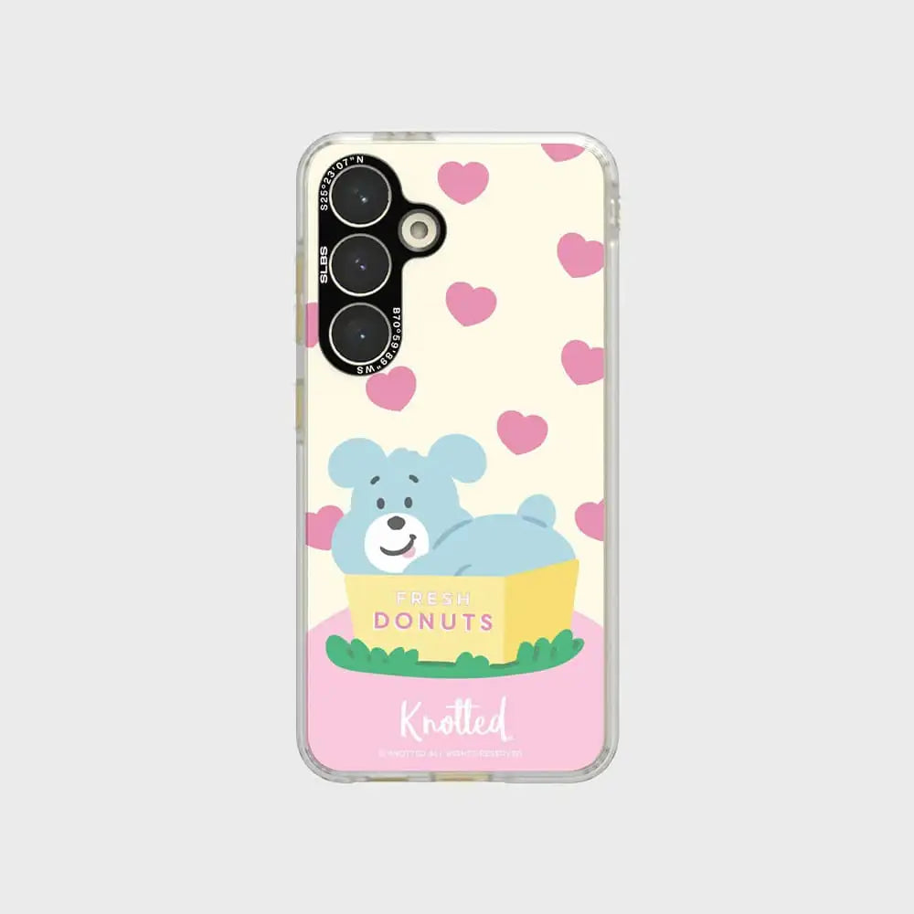 SLBS - Knotted Dough Puppy Impression Case (Galaxy S24 Series) - SLBS - Home & Living, Accessories - Harumio