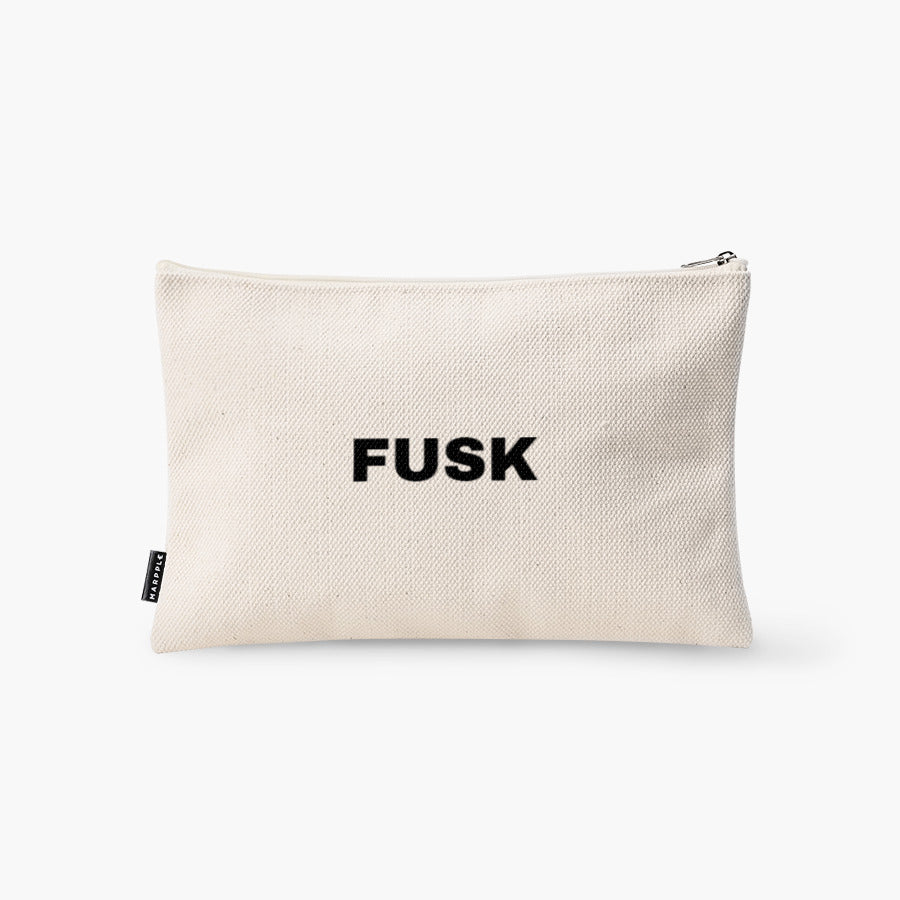 FUSK - Persk Large Fabric Pouch - Marpple Shop - Pouch - Harumio