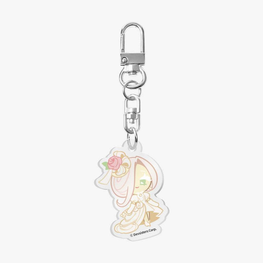Cookie Run : Kingdom - Wedding Cake Flavor Cookie Acrylic Keyring - Cookie Run - Keyring - Harumio