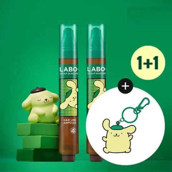 LABO.H x Pompompurin - Hairline Ampoule - LABO.H x Pompompurin - scalp treatment - Harumio