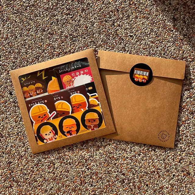 Pureureum Design - Cupid Bear Construction Site Pack (Limited Edition) - Pureureum Design - Home & Living, Accessories - Harumio