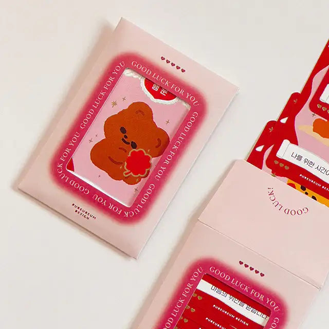 Pureureum Design - Cupid Bear Fortune Card - Pureureum Design - Home & Living, Accessories - Harumio
