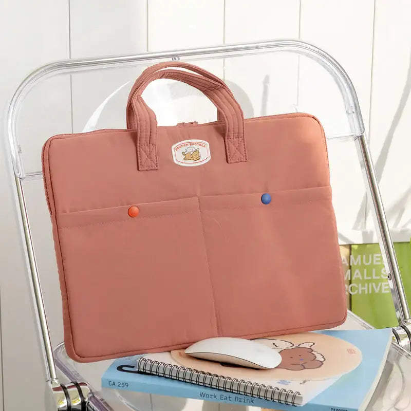 Romane - Brunch Brother Poodle Laptop Pouch - Romane - Laptop Pouch - Harumio