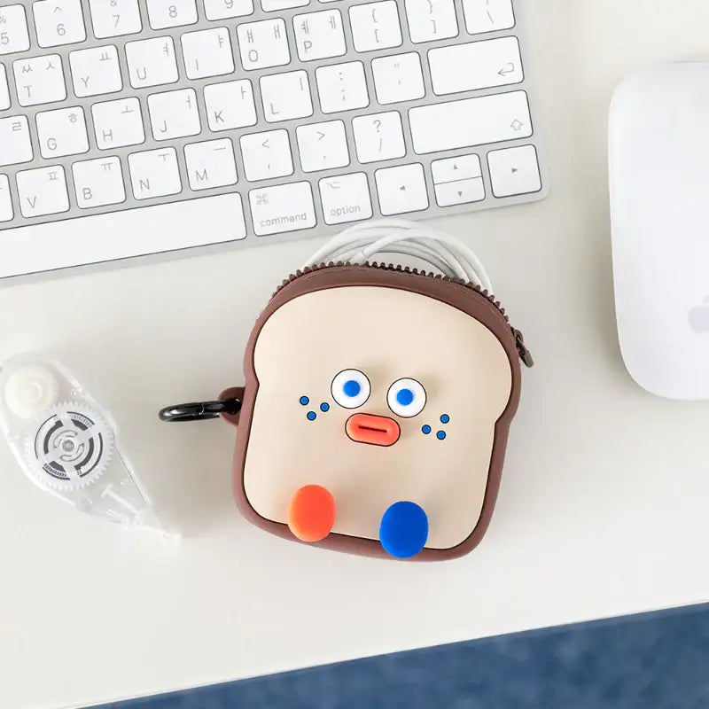 Romane - Toast Mini Silicone Pouch - Romane - Pouches - Harumio