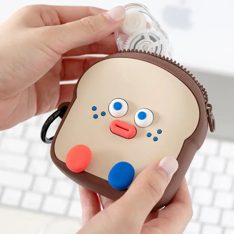 Romane - Toast Mini Silicone Pouch - Romane - Pouches - Harumio