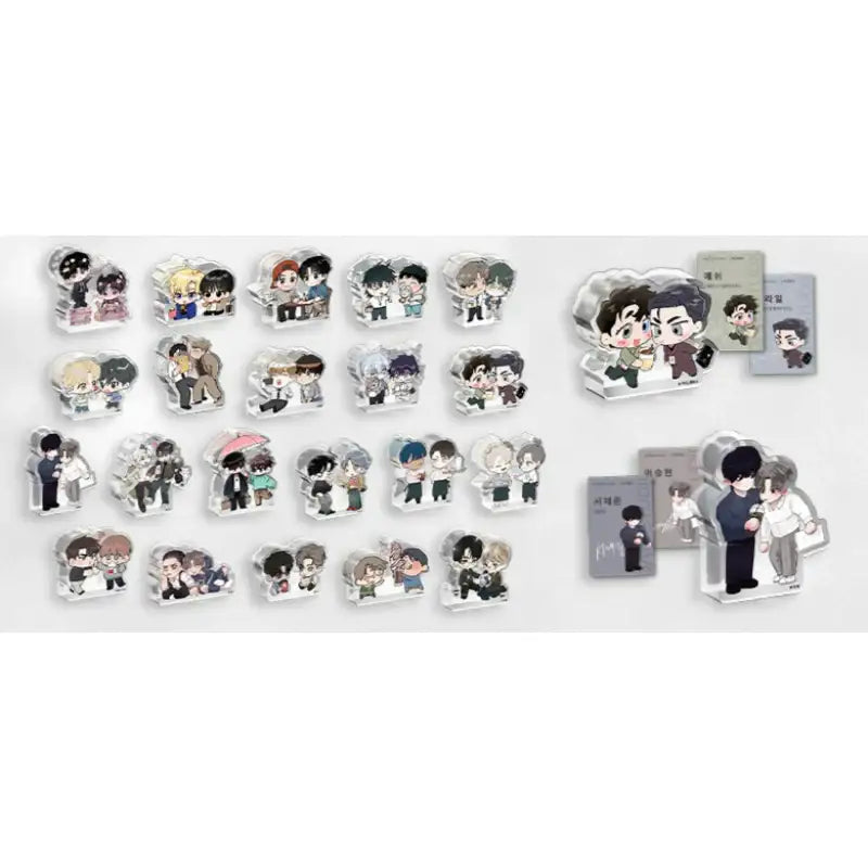 Open Company Day x LEBOM Cafe - Acrylic Block Set - LEBOM Cafe - Acrylic Block - Harumio