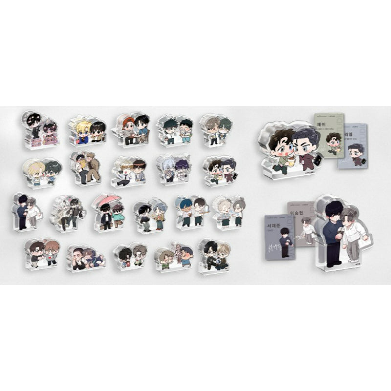 Open Company Day x LEBOM Cafe - Acrylic Block Set - LEBOM Cafe - Acrylic Block - Harumio