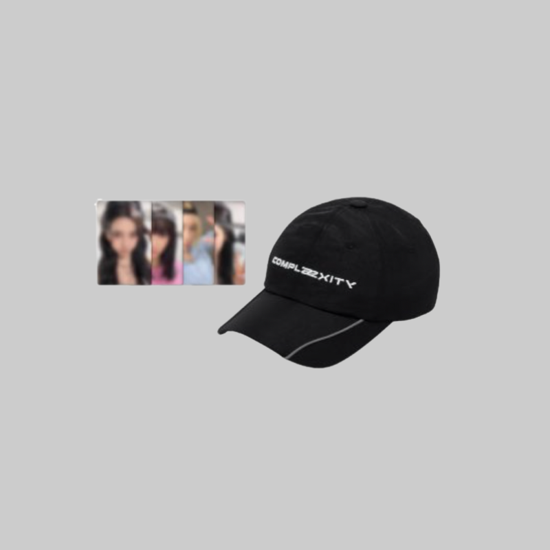 Complete your outfit with the official aespa: SYNK COMPLaeXITY – Ball Cap Set.