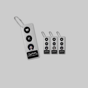 Complete your collection with the official aespa: SYNK COMPLaeXITY – Pin Button Set. 