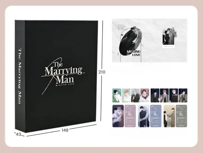 Missing Love: The Marrying Man x BeOn Cafe - Binder Set - BeOn - Binder - Harumio
