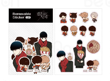 Missing Love: The Marrying Man x BeOn Cafe - Removable Sticker Pack