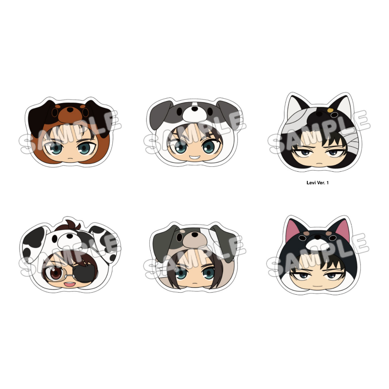 Attack on Titan - Animal Acrylic Badge (The Final Season)