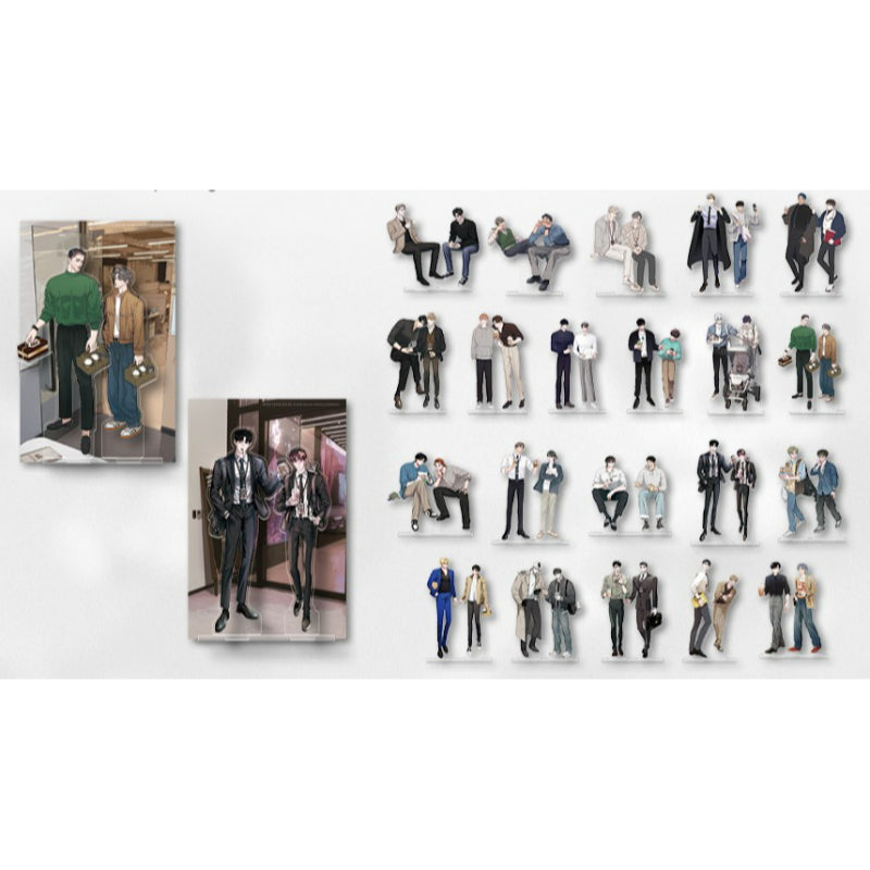 Open Company Day x LEBOM Cafe - Couple Acrylic Stand - LEBOM Cafe - Acrylic Stand - Harumio
