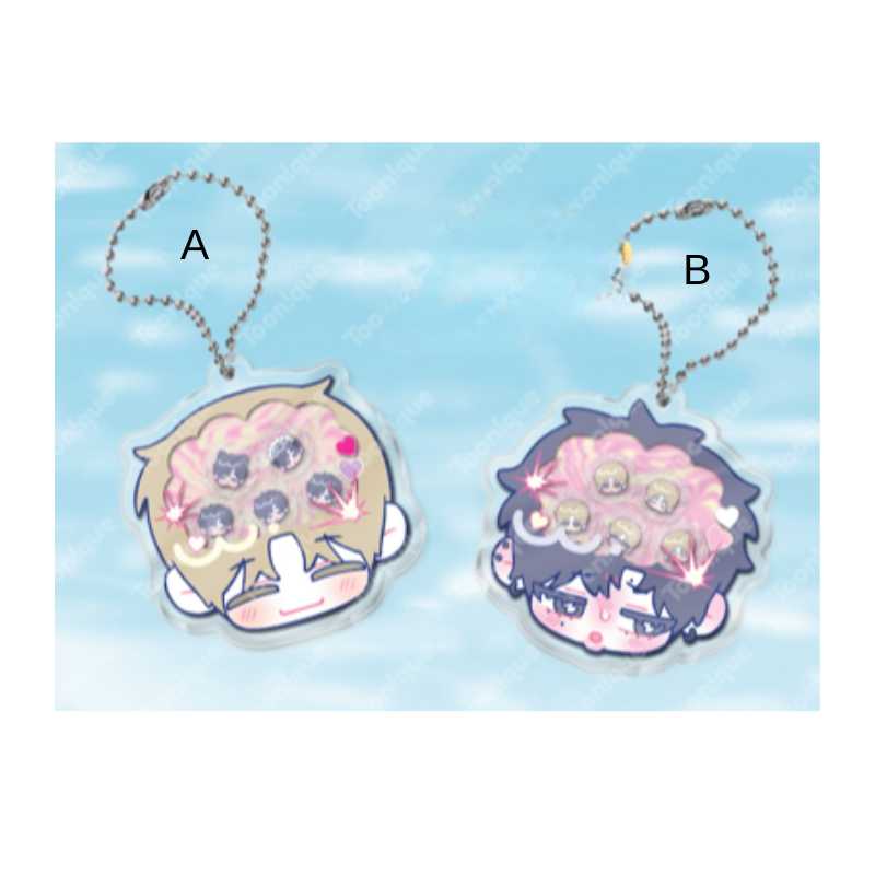 Stay Out of My Head! x Toonique - Acrylic Keyring