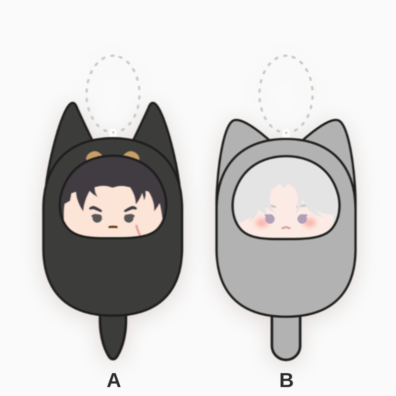 Noctea Pop Up - Forizz Doll Keyring