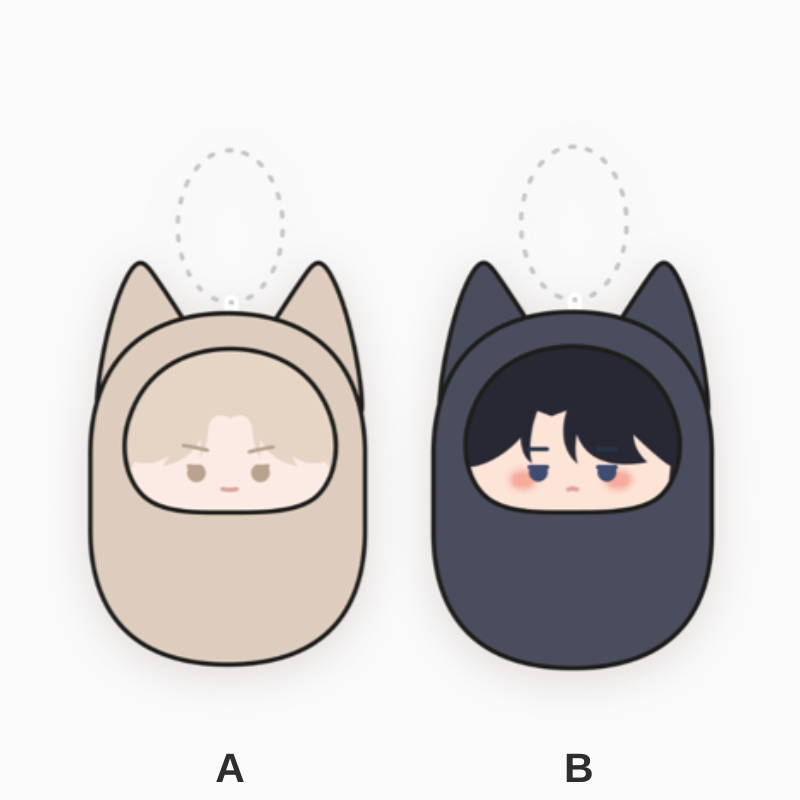 Noctea Pop Up - Forizz Doll Keyring