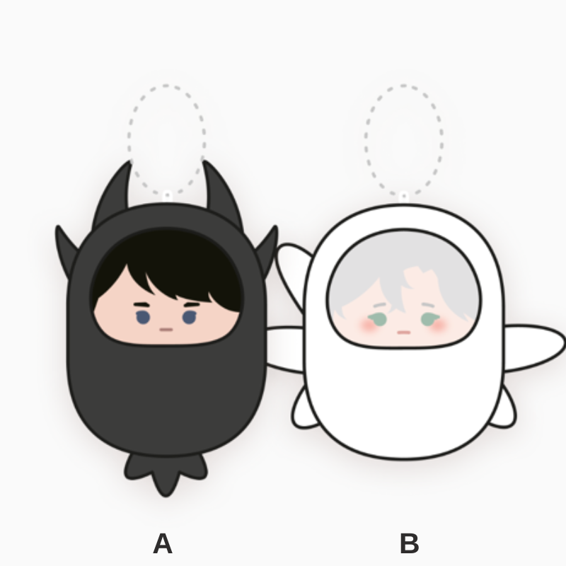 Noctea Pop Up - Forizz Doll Keyring