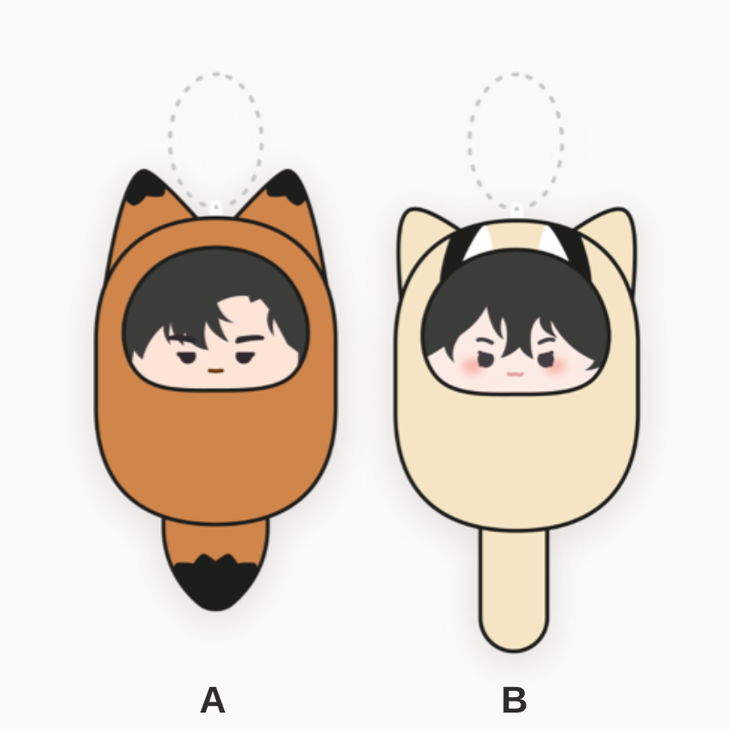 Noctea Pop Up - Forizz Doll Keyring