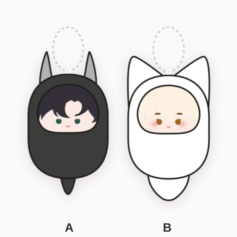 Noctea Pop Up - Forizz Doll Keyring