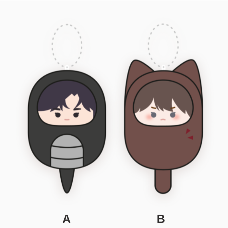 Noctea Pop Up - Forizz Doll Keyring