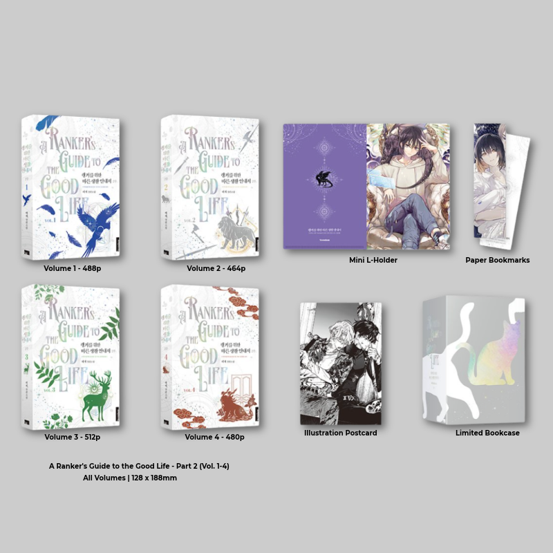 Explore the world of A Ranker's Guide to the Good Life with this manhwa edition.