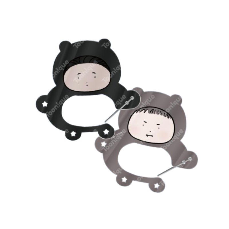 Toonique Cafe x Opposites Attract - Acrylic Carabiner