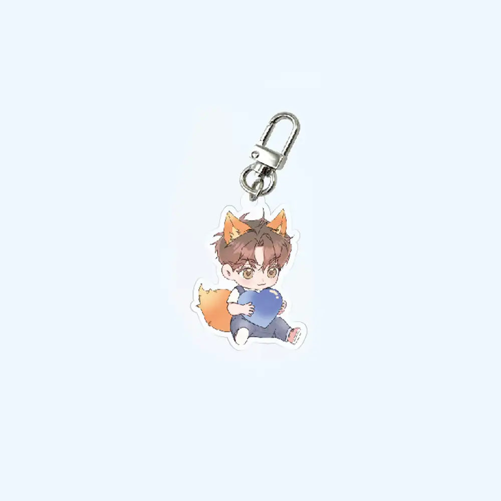 Nevermind Darling X BeOn - Acrylic Keyring - BeOn Cafe - Acrylic Key Ring - Harumio