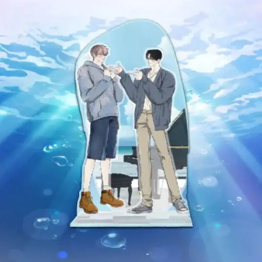 Arpeggio On Sea Surface X BeOn - Acrylic Stand - BeOn Cafe - Acrylic Stand - Harumio