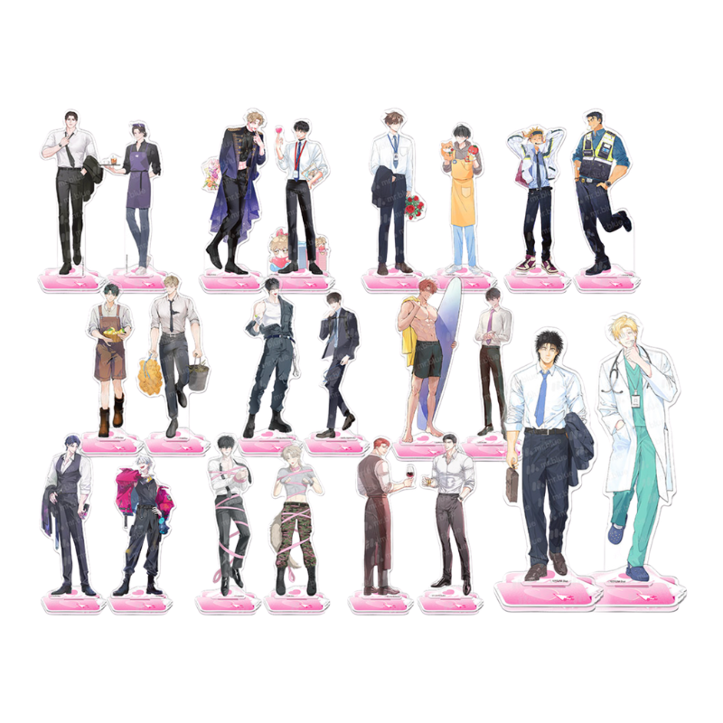 Mr. Blue Pop-Up - Full Body Acrylic Stand