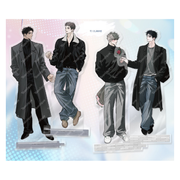 Toonique Cafe x Opposites Attract - Acrylic Stand