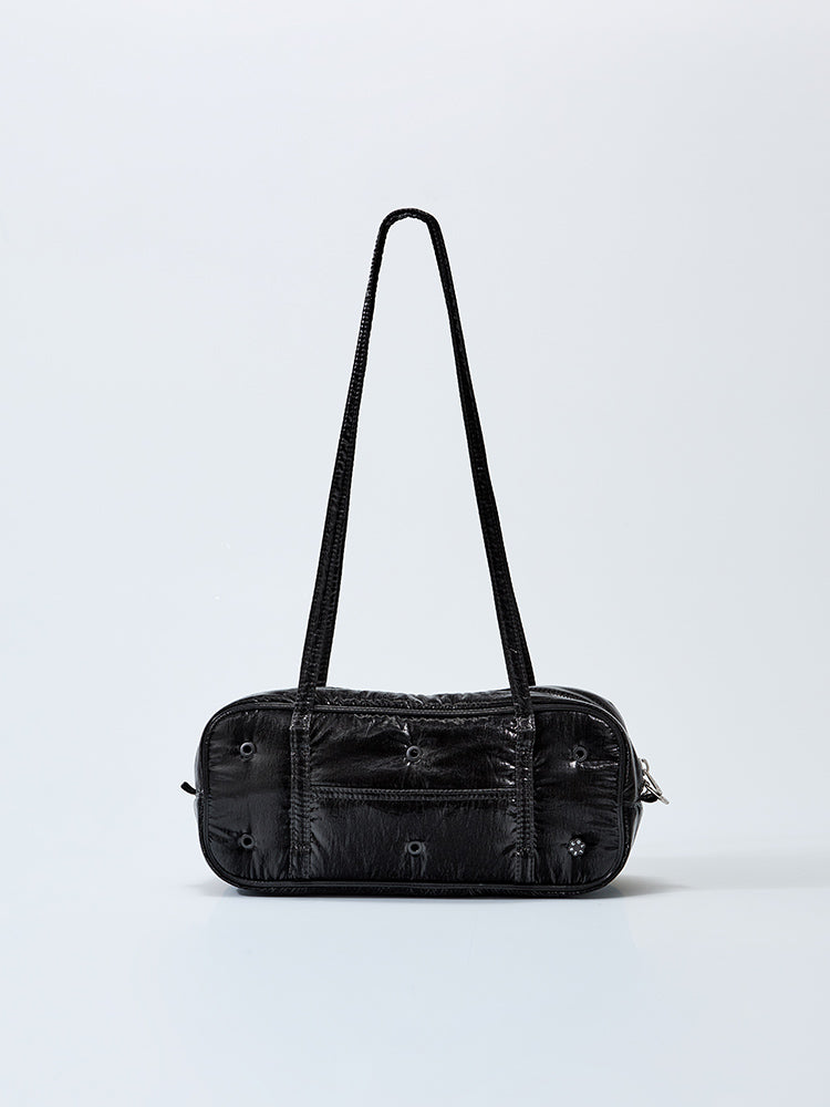 Created as part of the exclusive aespa x Coller collaboration, this stylish baguette bag blends fashion with everyday functionality.