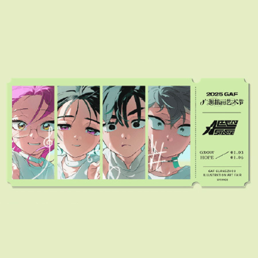 Alien Stage X GAF 2025 - Ticket - AET - photo ticket - Harumio