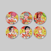 Celebrate four years of Alien Stage with the official 4th Anniversary Roller Star – LD Can Badge.