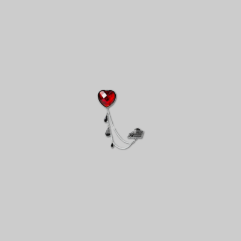 Add an exhibition-inspired accent to your collection with the Alien Stage Exhibition: Surface &amp; Backside - Heart Lapel Pin.