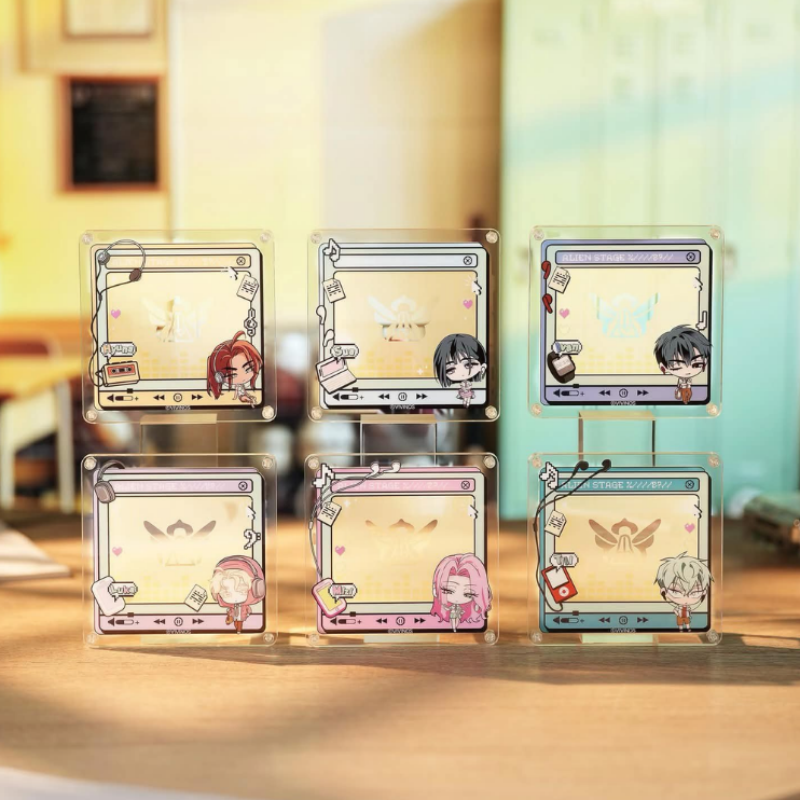 Showcase your love for Alien Stage with the Alien Stage: Zombie Stage Fading Youth - Acrylic Display Stand.