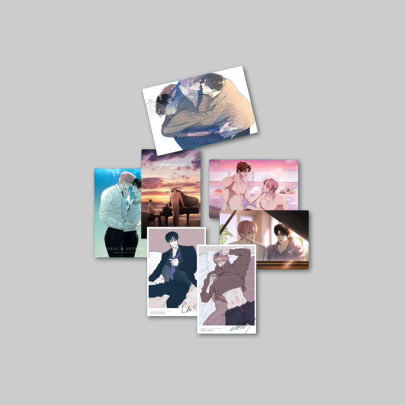 Celebrate the beautiful artwork of Arpeggio On Sea Surface with the official Fantazit Postcard Set.