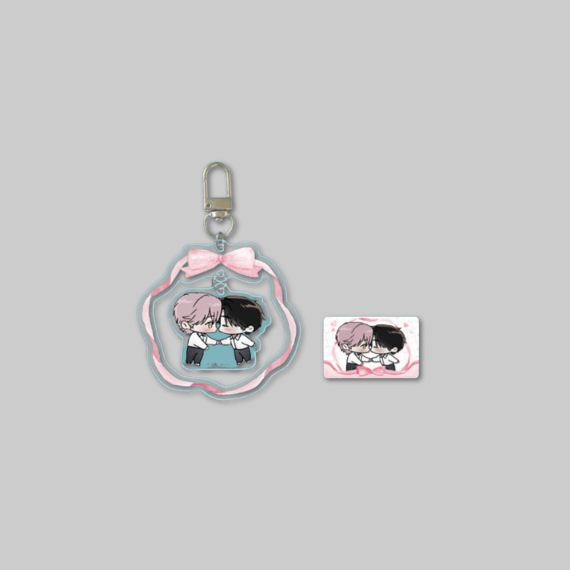 Carry your favorite Arpeggio On Sea Surface characters wherever you go with the official SD Acrylic Keyring from the Fantazit collaboration.