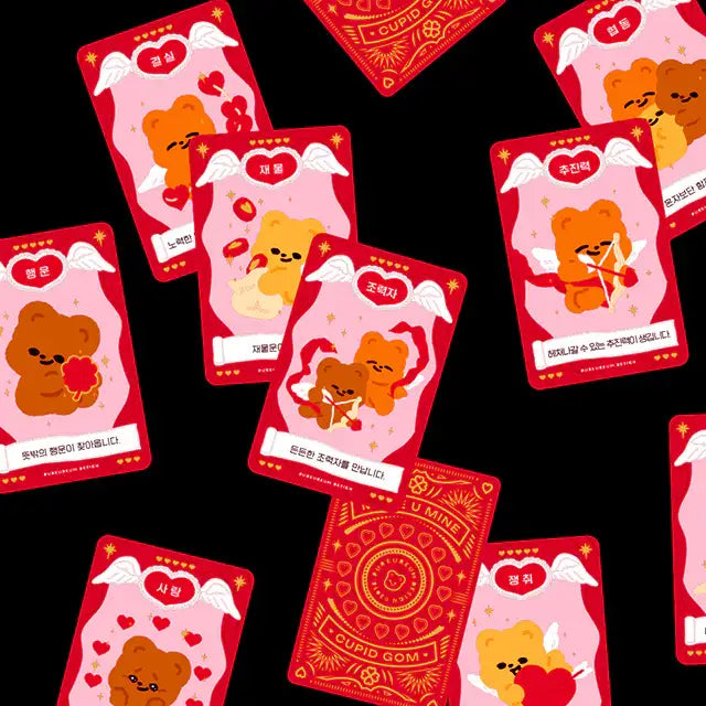 Pureureum Design - Cupid Bear Fortune Card - Pureureum Design - Home & Living, Accessories - Harumio