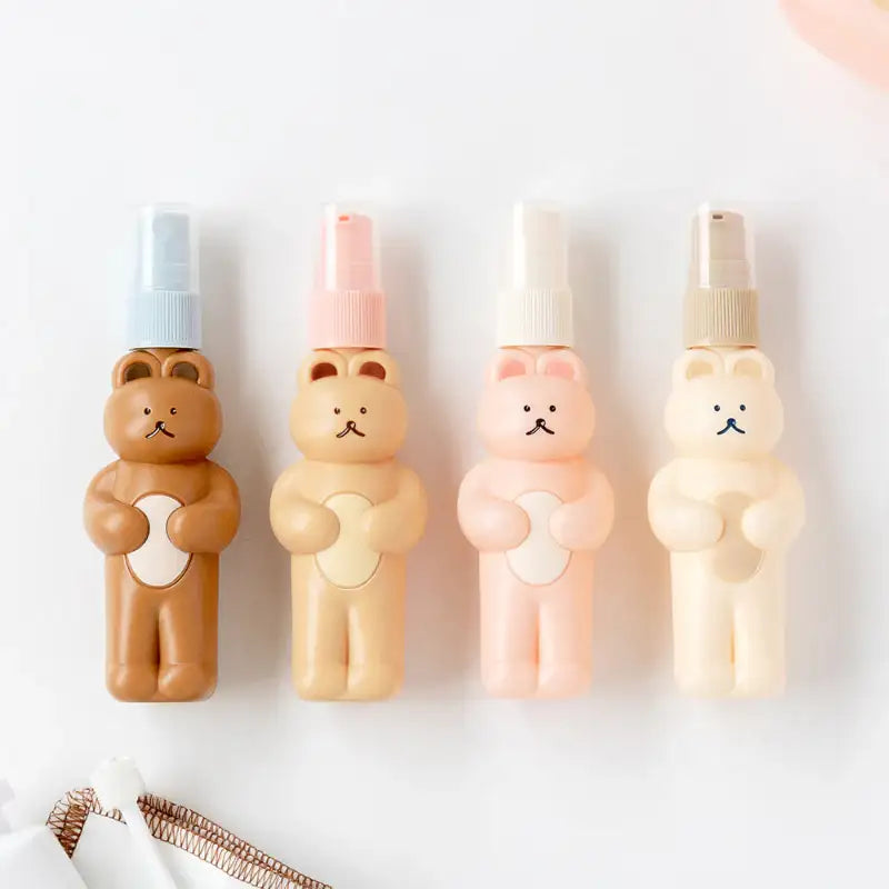 Romane - DONATDONAT Bear Travel Bottle Set - Romane - Travel Container - Harumio