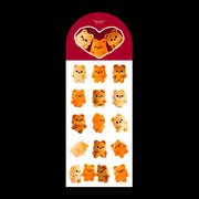Pureureum Design - Cupid Bear Mini Doll Transparent Sticker - Pureureum Design - Home & Living, Accessories - Harumio