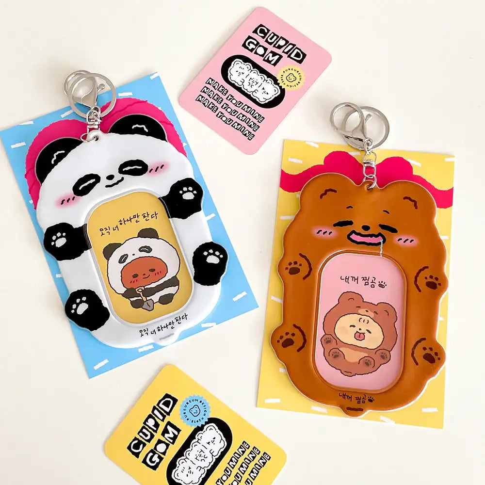 Pureureumdesign - Cupid Bear Photo Card Holder - Pureureumdesign - Home & Living, Accessories - Harumio