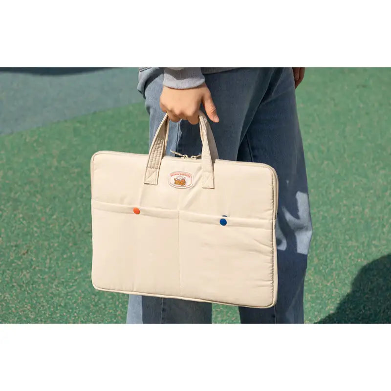 Romane - Brunch Brother Poodle Laptop Pouch - Romane - Laptop Pouch - Harumio
